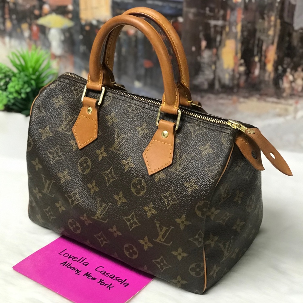 LOUIS VUITTON SPEEDY 25 MONOGRAM